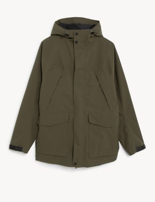 Waterproof Hooded Parka Jacket with Stormwear™