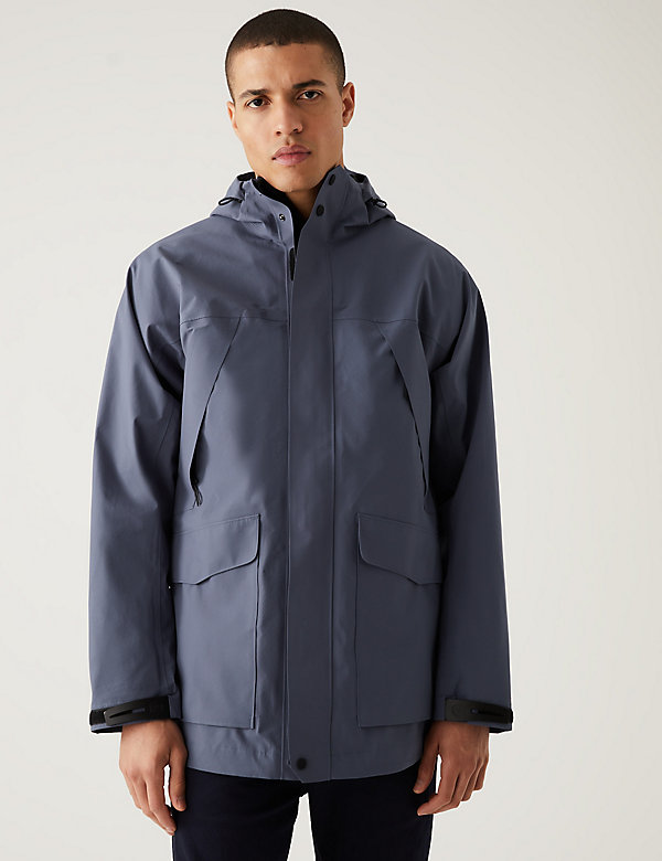 Waterproof Hooded Parka Jacket with Stormwear™ - JE