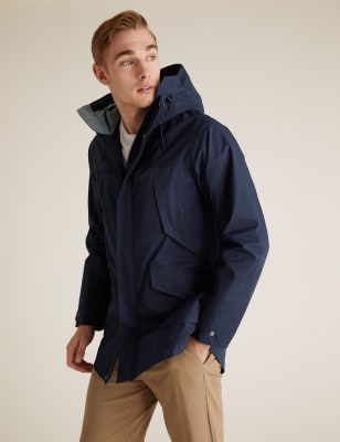  Imperméable technique en coton, doté de la technologie Stormwear™ - Navy