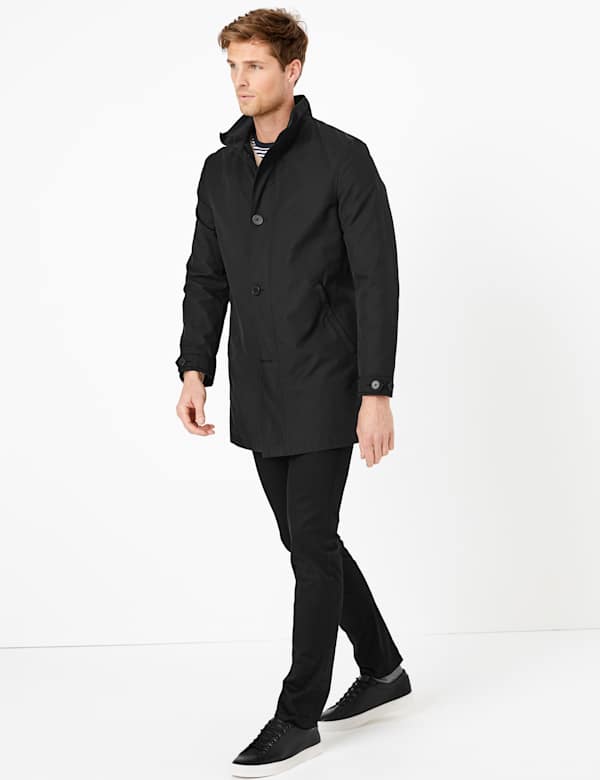 Funnel Neck Mac with Stormwear