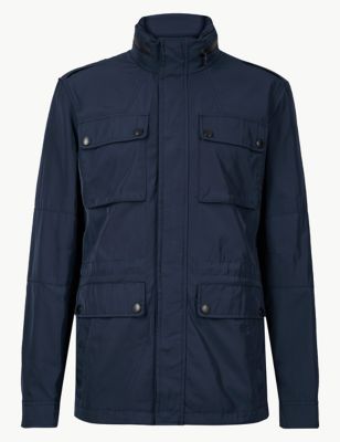 Four Pocket Jacket with Stormwear™ | Blue Harbour | M&S