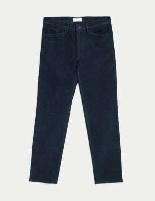 Regular Fit Moleskin Trousers