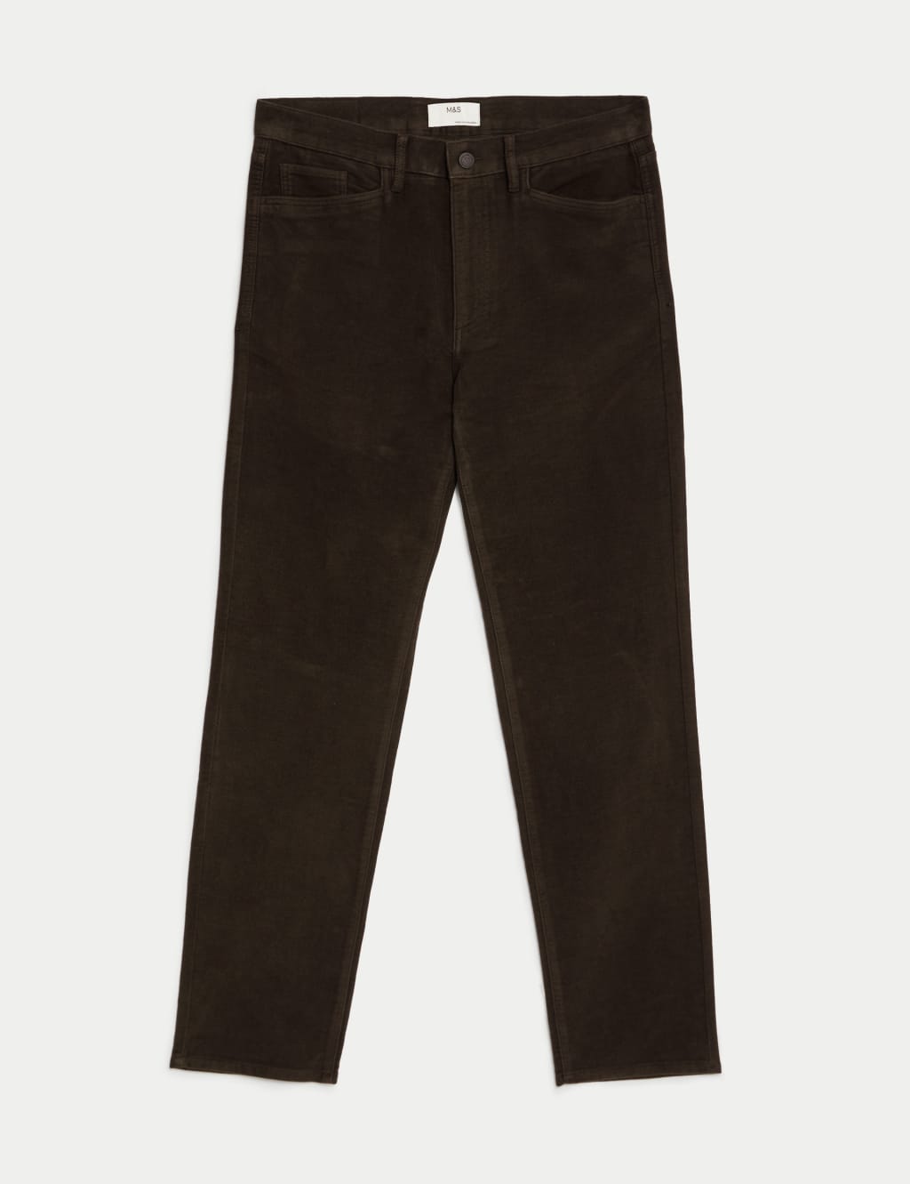 Regular Fit Moleskin Trousers image 2