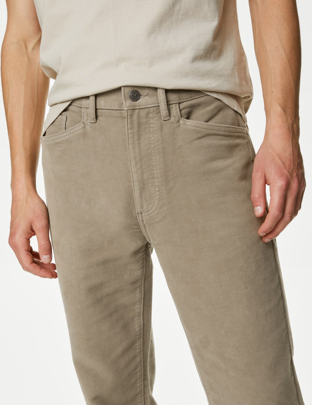 Men's Moleskin Trousers M&S