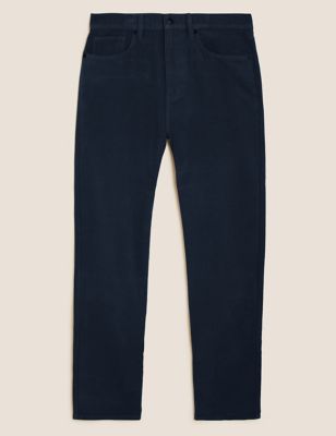 Regular Fit Moleskin Trousers | M&S Collection | M&S