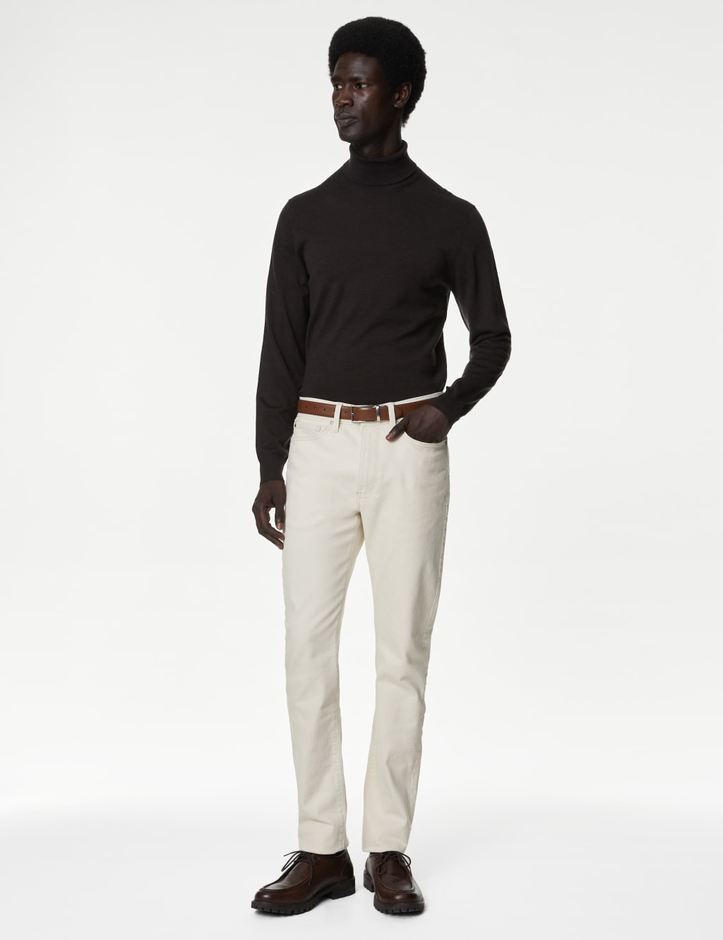 Marks and spencer cream jeans discount