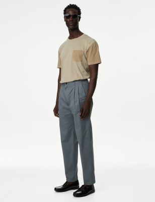 Uniqlo u wide store fit pleated pants