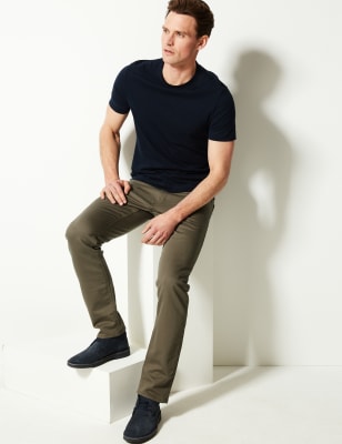 Cestovn&iacute; dž&iacute;ny z&nbsp;italsk&eacute; bavlny, 5&nbsp;kapes