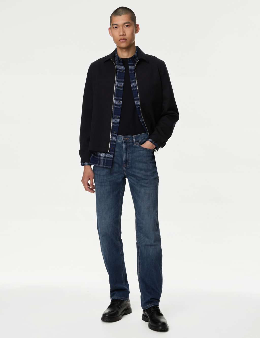 Straight Fit 360 Flex Jeans image 3