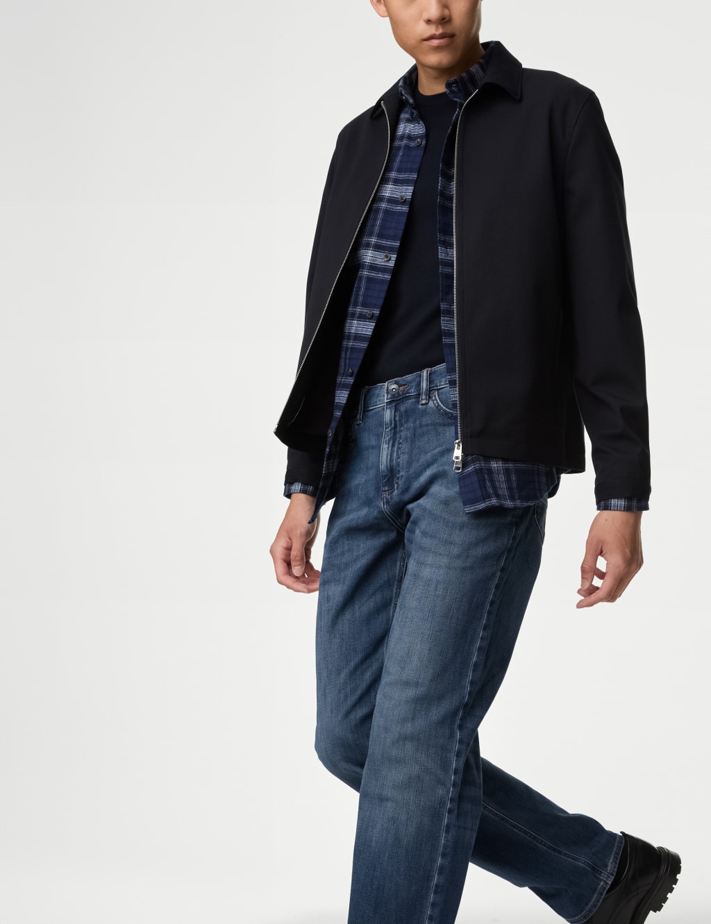 Straight Fit 360 Flex Jeans image 5