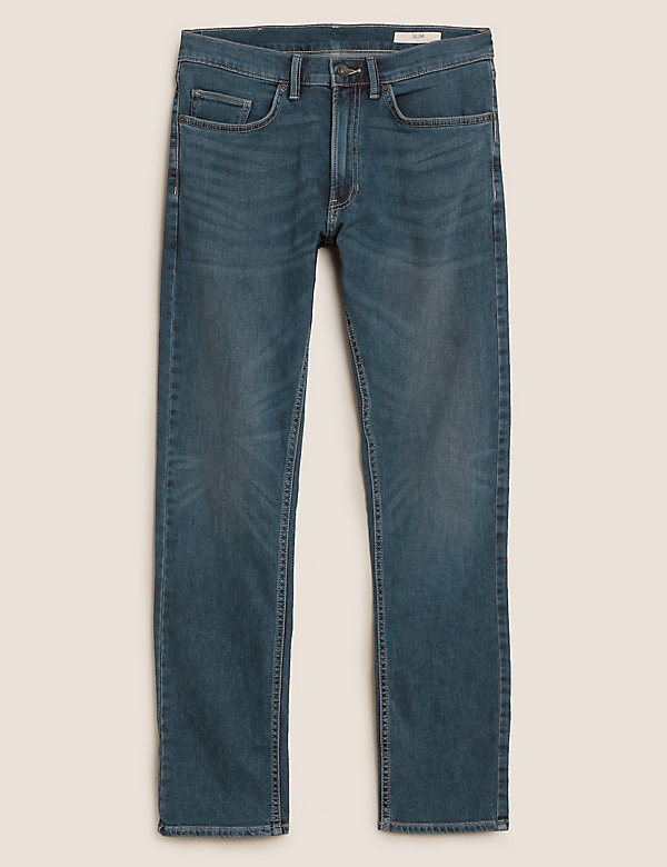 Jeans slim superelásticos de rendimiento