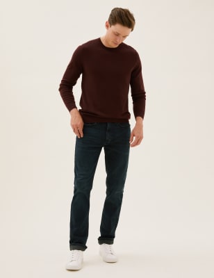 

Mens M&S Collection Super-Stretch Jeans - Dark Indigo, Dark Indigo