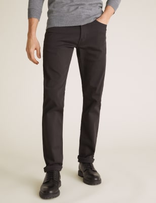

Mens M&S Collection Super-Stretch-Jeans - Dark Grey, Dark Grey