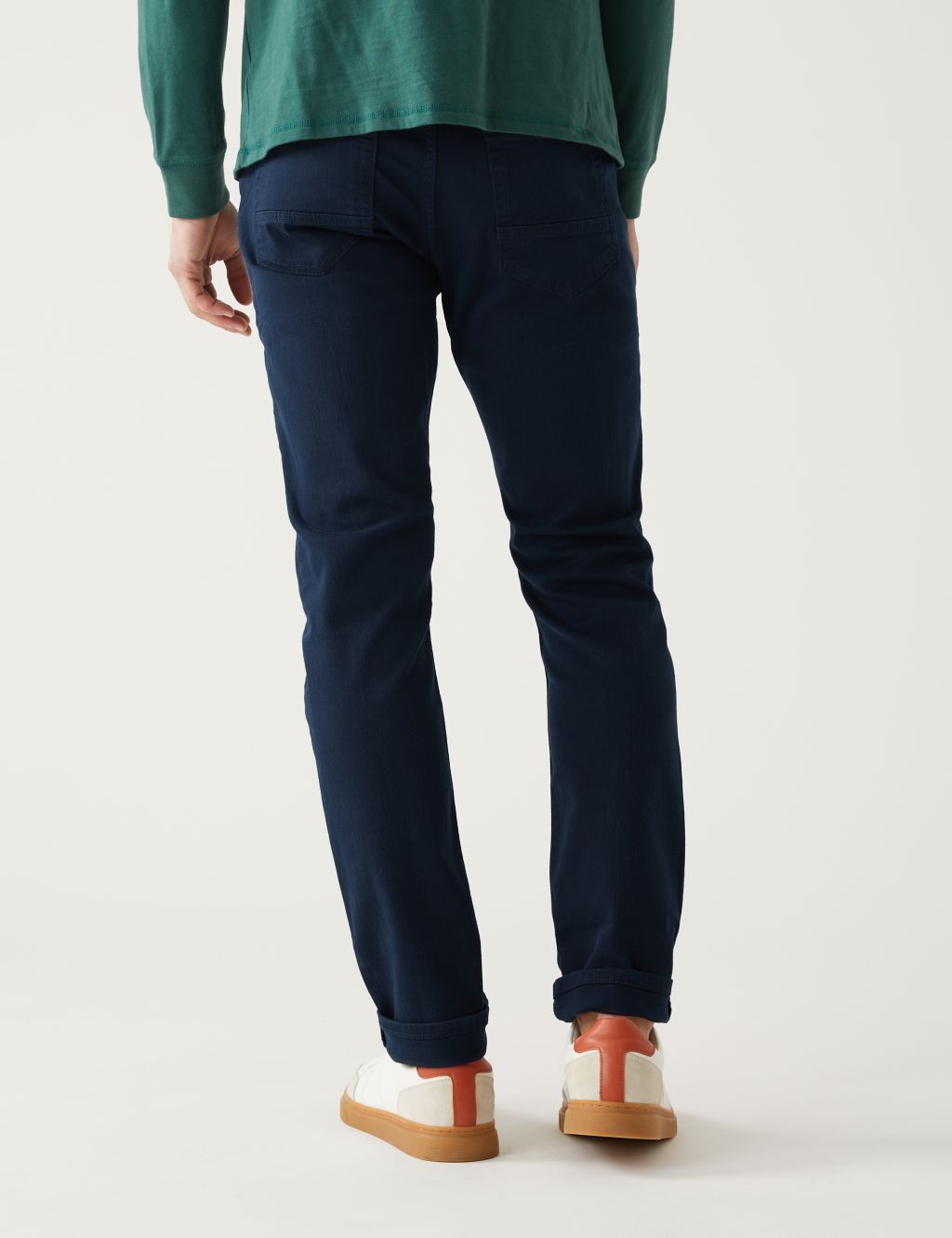 Shorter Length Slim Fit 360 Flex Jeans image 3