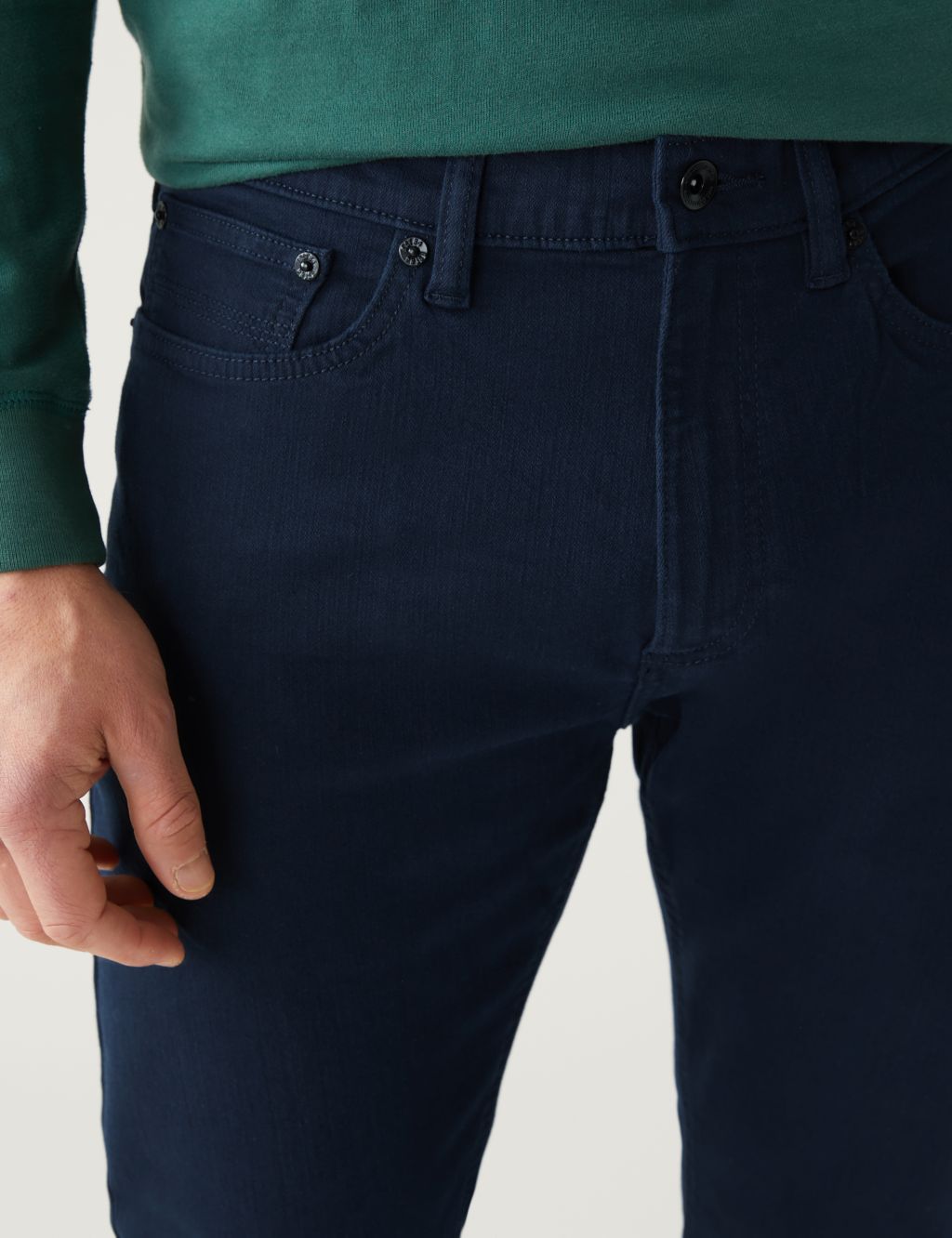 Shorter Length Slim Fit 360 Flex Jeans image 4
