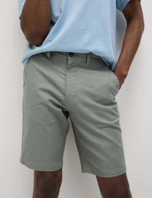 

M&S Collection Chinos cortos de linoMens - Onyx, Onyx