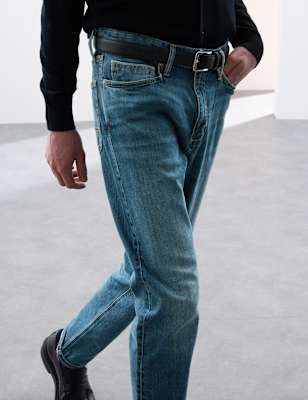 Slim Fit Japanese Selvedge Stretch Jeans