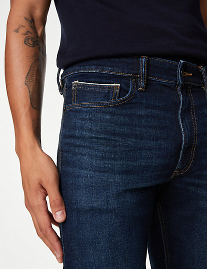 Slim Fit Japanese Selvedge Stretch Jeans