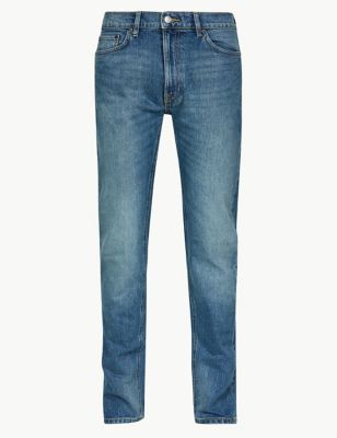 Vintage Wash Tapered Fit Jeans | M&S Collection | M&S