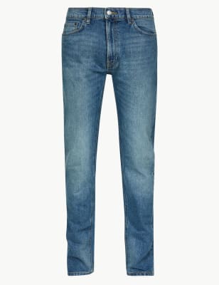 Vintage Wash Tapered Fit Jeans | M&S Collection | M&S