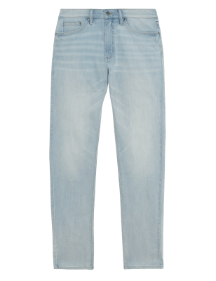 

M&S Collection Jeans slim fit elásticosMens - Ice Blue, Ice Blue