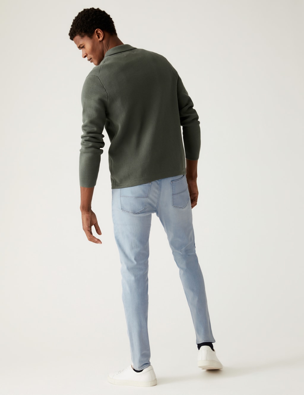 Men's Skinny Fit Trousers M&S