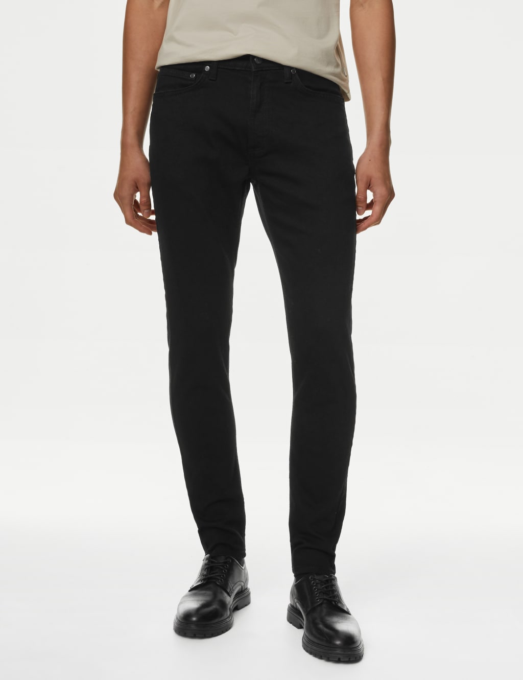 Everyday Skinny Formal Trousers - Black