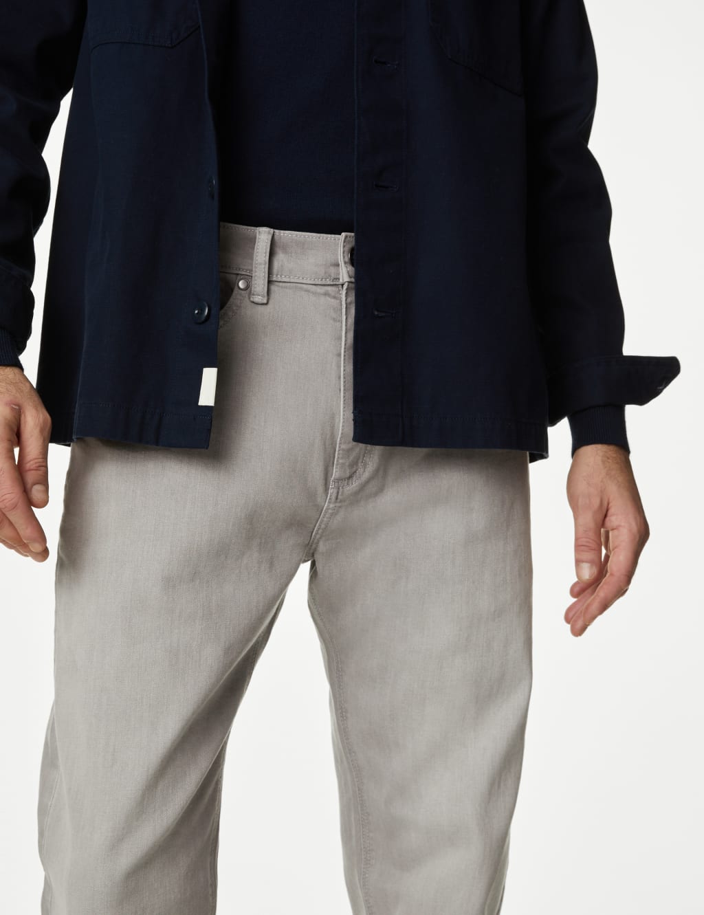 Men's Grey Jeans M&S