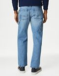 Ruimvallende carpenter-jeans