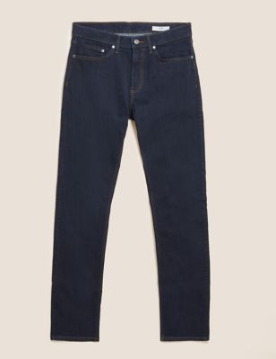 M&S Mens Big & Tall Organic Cotton Slim Fit Jeans