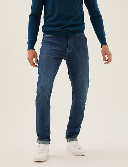Organic Cotton Slim Fit Stretch Jeans