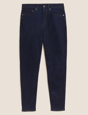 M&S Mens Tapered Fit Stretch Jeans