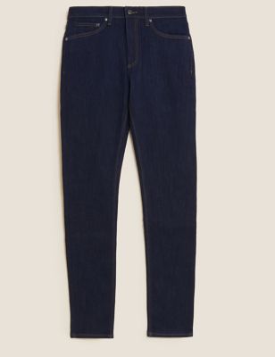 M&S Mens Skinny Fit Organic Cotton Stretch Jeans