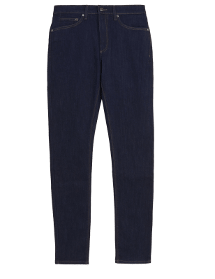 

M&S Collection Jeans skinny elásticos de algodón orgánicoMens - Indigo, Indigo