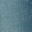 Straight Fit Vintage Wash Stretch Jeans - mediumblue