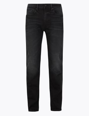 marks and spencer mens black jeans
