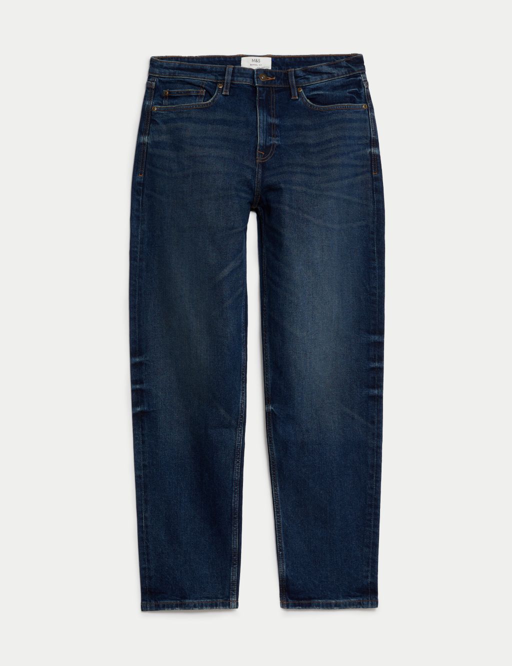 Relaxed Tapered Vintage Wash Jeans image 2
