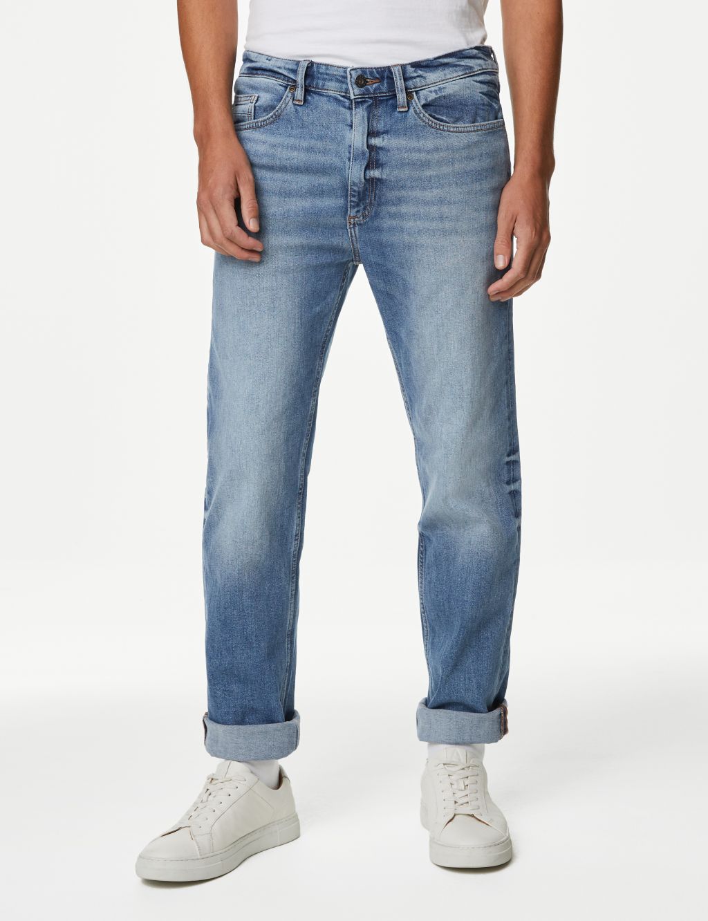 Men’s Loose-Fit Jeans | M&S