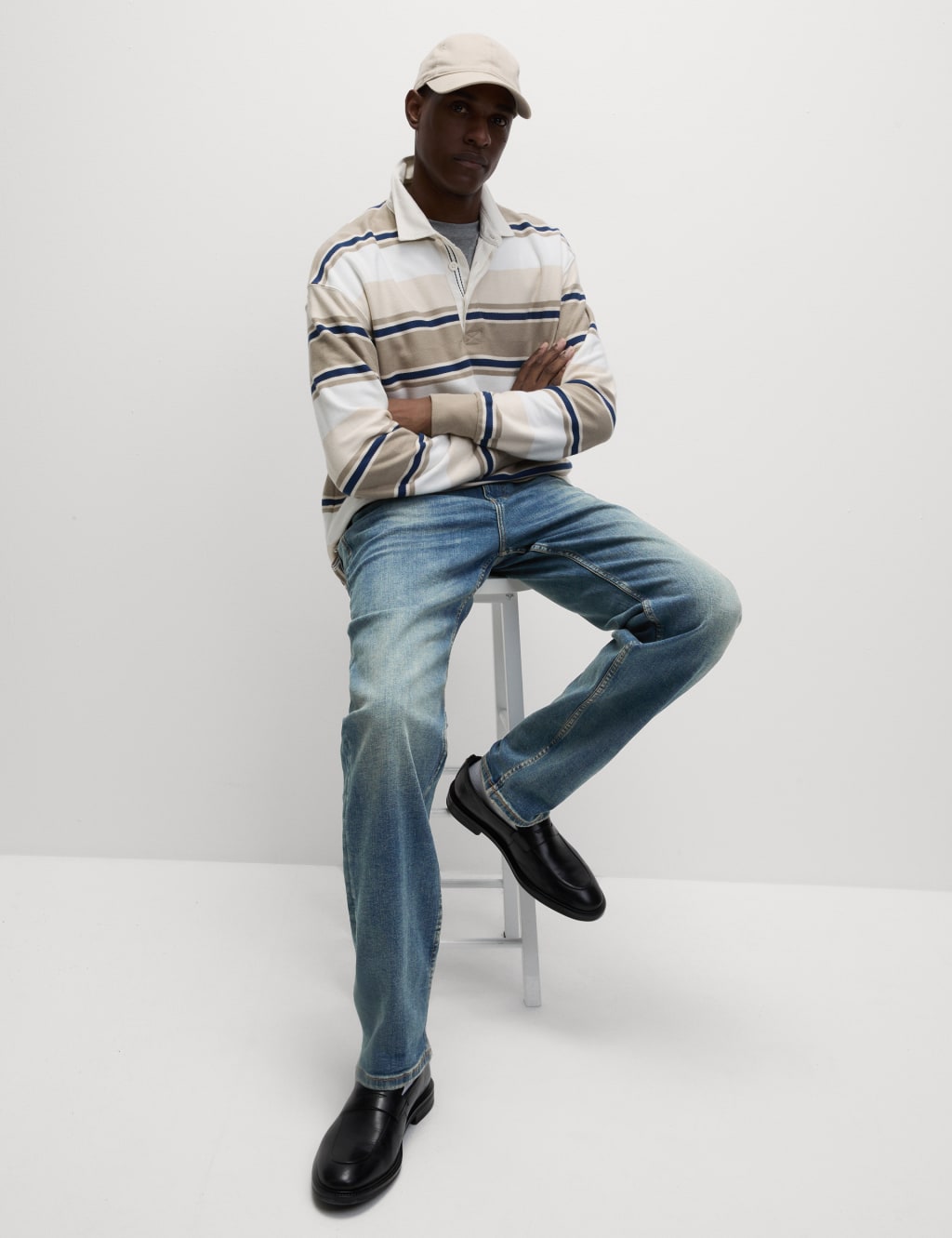 Medium blue jeans mens clearance