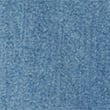 Straight Fit Belted Vintage Wash Jeans - lightblue