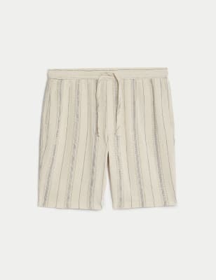 Pure Cotton Elasticated Waist Shorts