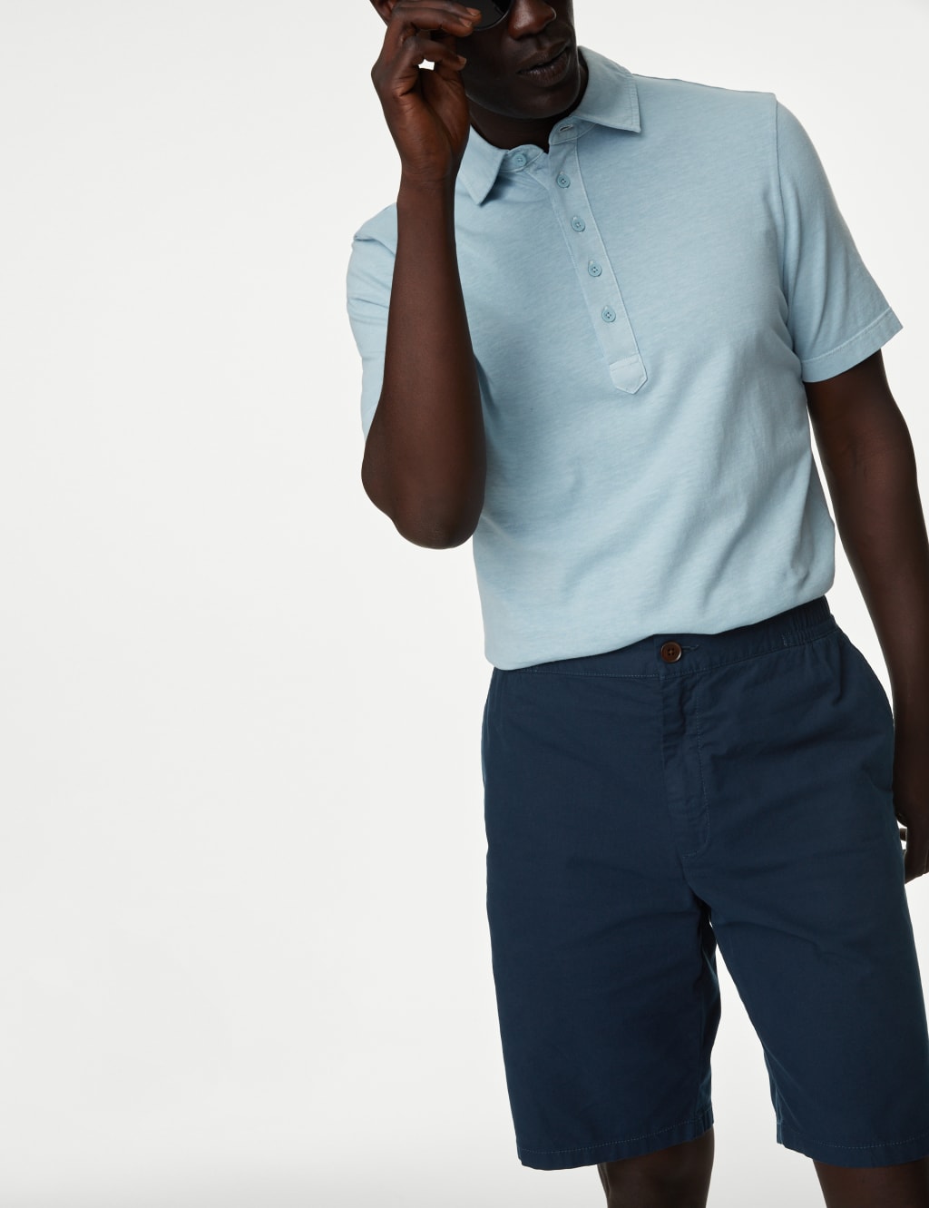 Wharf Cotton Rich Stretch Shorts image 3