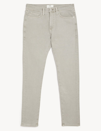 Slim Fit Tea Dyed Stretch Jeans