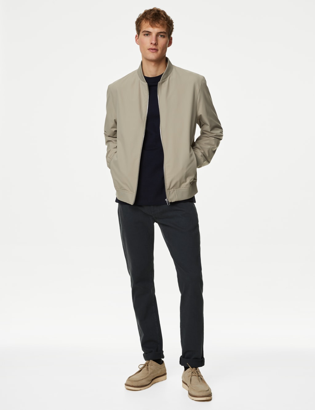 Slim Fit Tea Dyed Stretch Jeans image 3