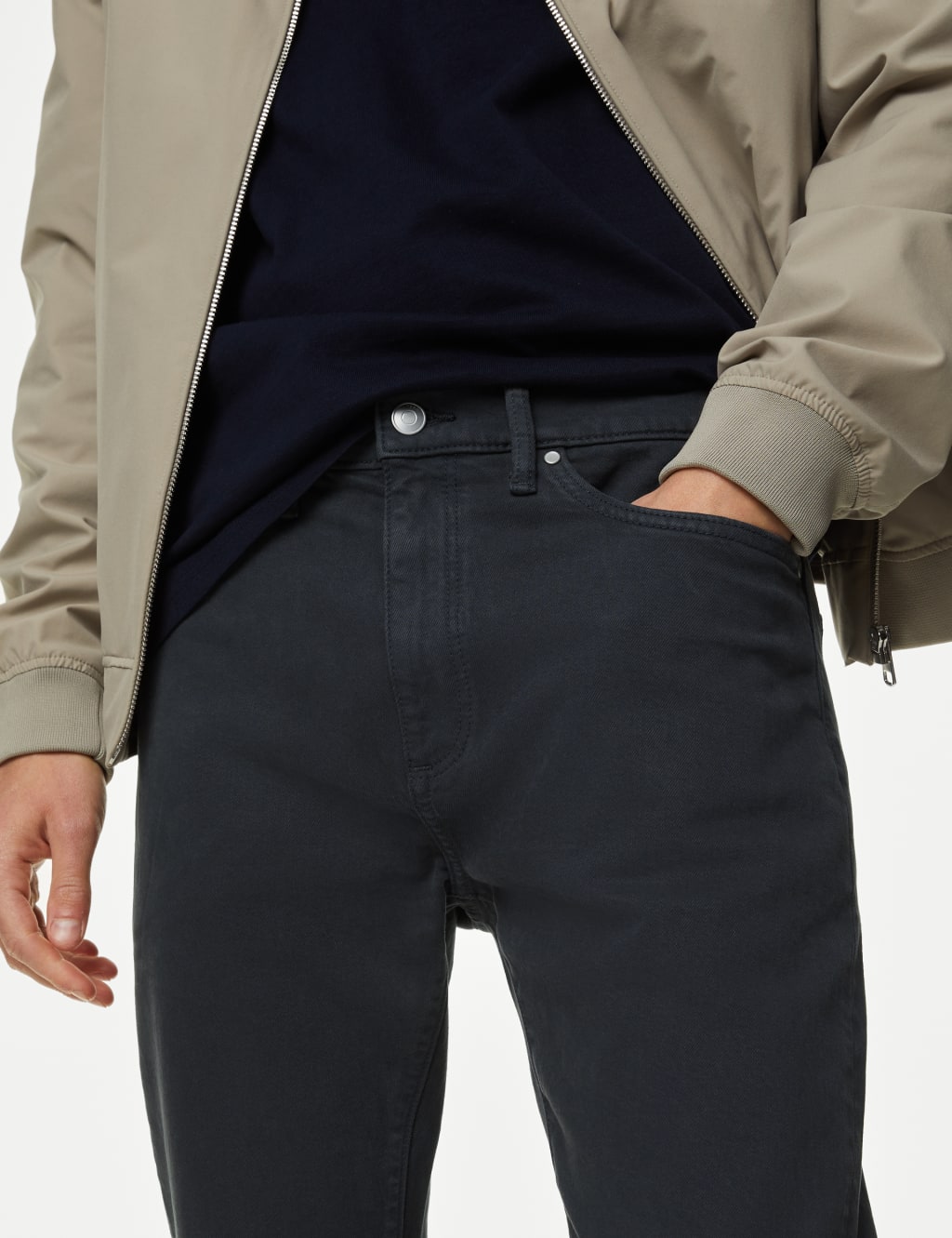 Men's Grey Jeans M&S