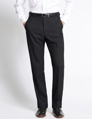 Flat Front Crease Resistant Trousers