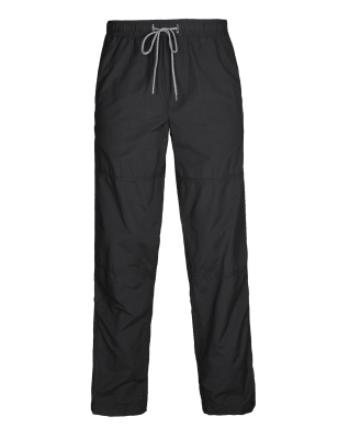 m&s wide leg elasticated waist trousers