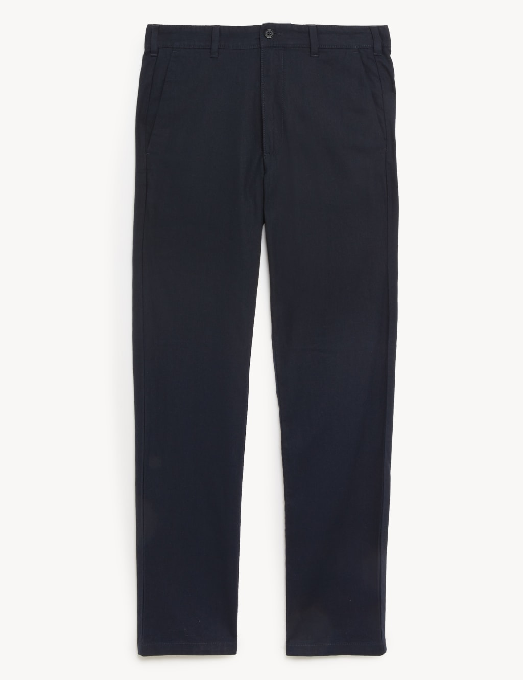 Regular Fit Linen Rich Chino Trousers image 2