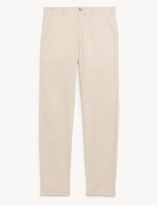 Pantalon chino sans pinces pur coton  Pantalon chino femme, Mode, Mode  femme