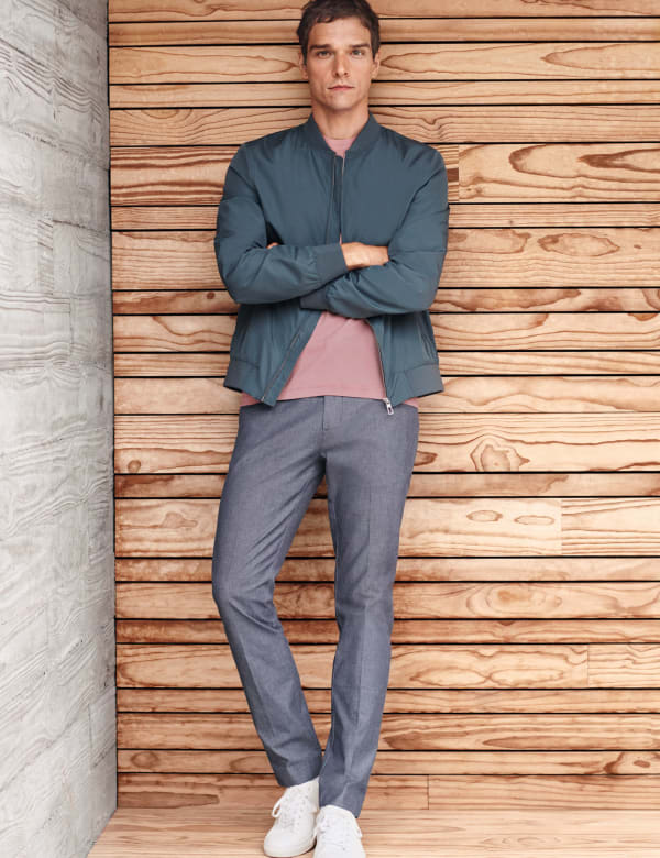 Men S Casual Trousers Smart Casual Trousers M S
